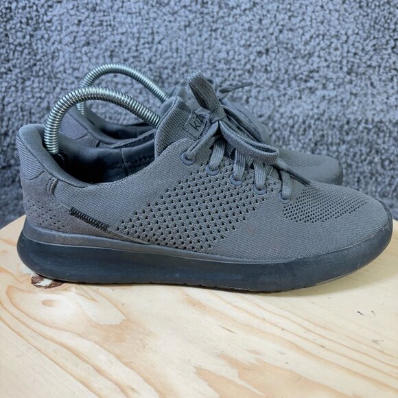 Kizik Lima Handsfree Sneaker Women Size 8.5 Wide Gray Knit Athletic Running Shoe - Picture 3 of 8